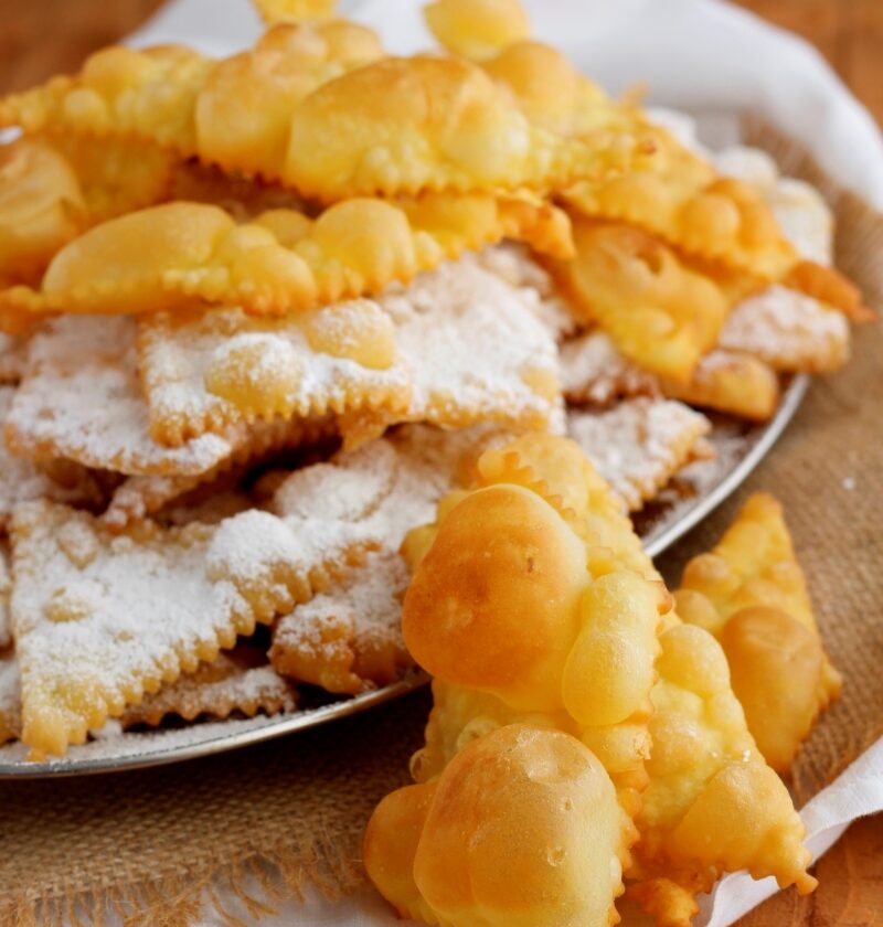 chiacchiere con le bolle