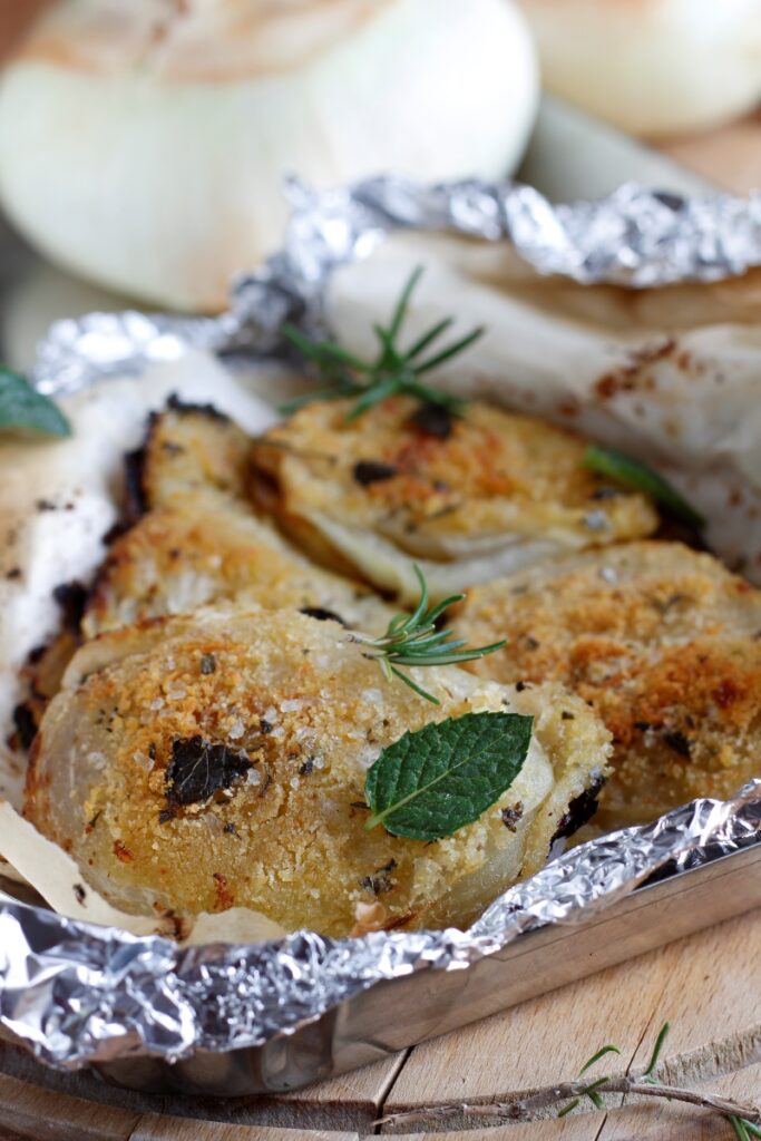 cipolle gratinate