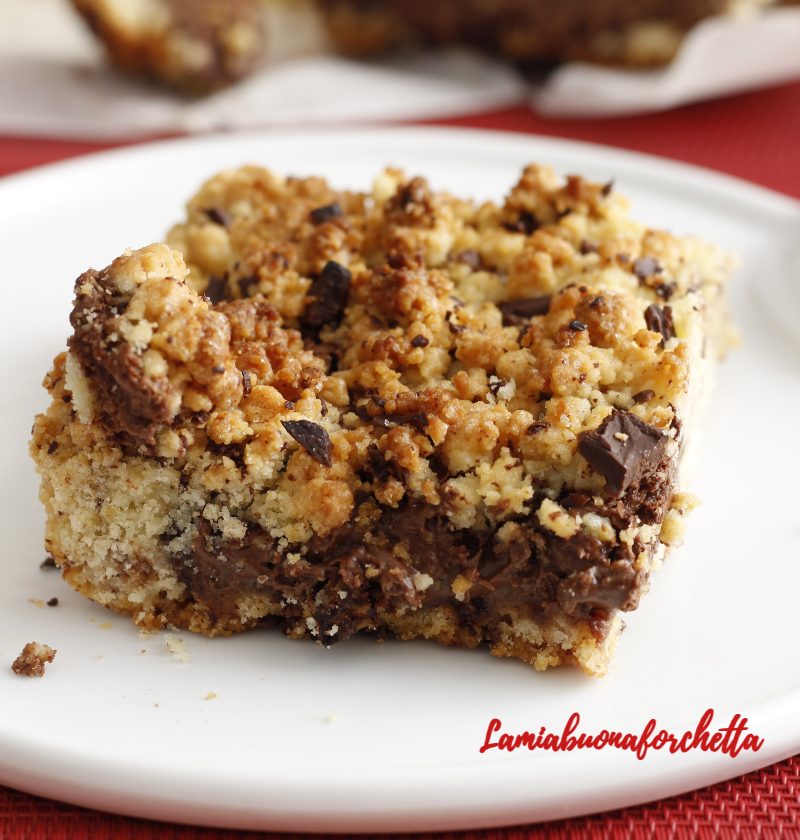 torta cookies alla nutella