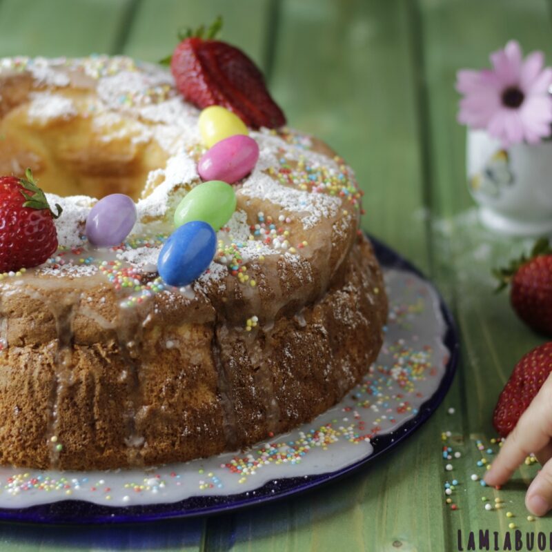 chiffon cake al limone