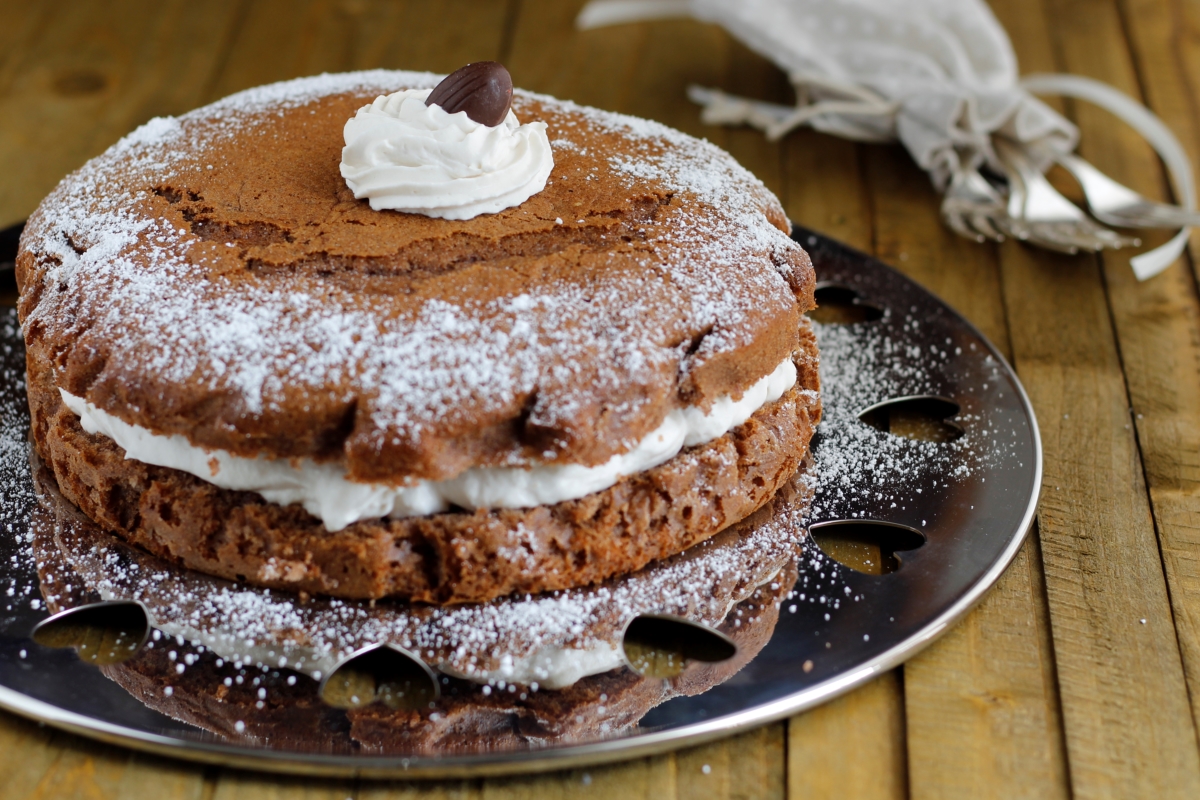 torta caffè e panna