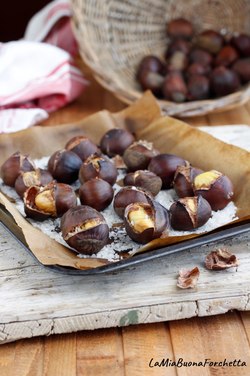 castagne al forno