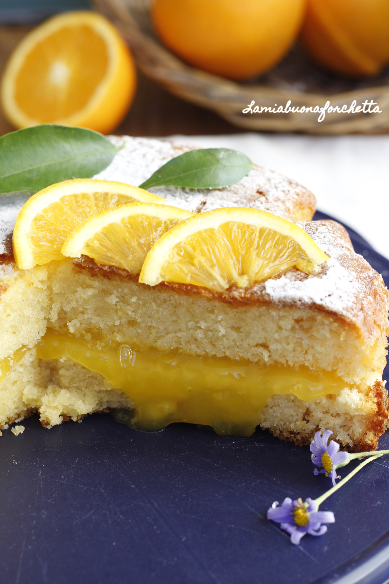 torta orange curd