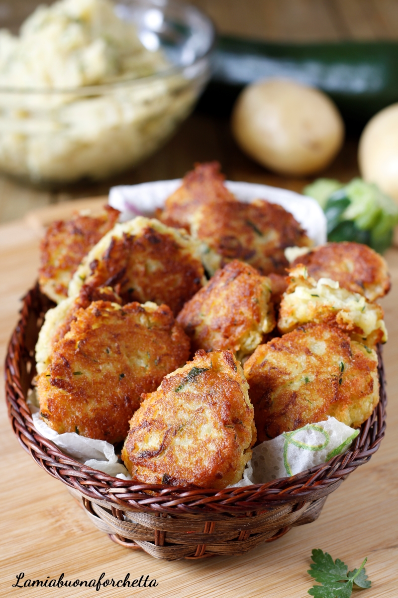 polpette di patate e zucchine