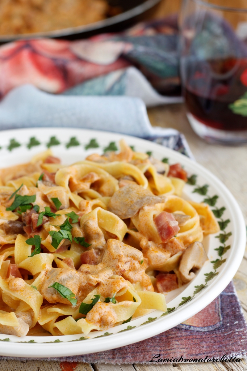 tagliatelle alla boscaiola