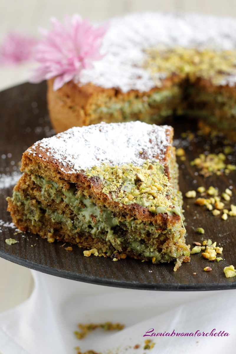 torta al pistacchio senza glutine