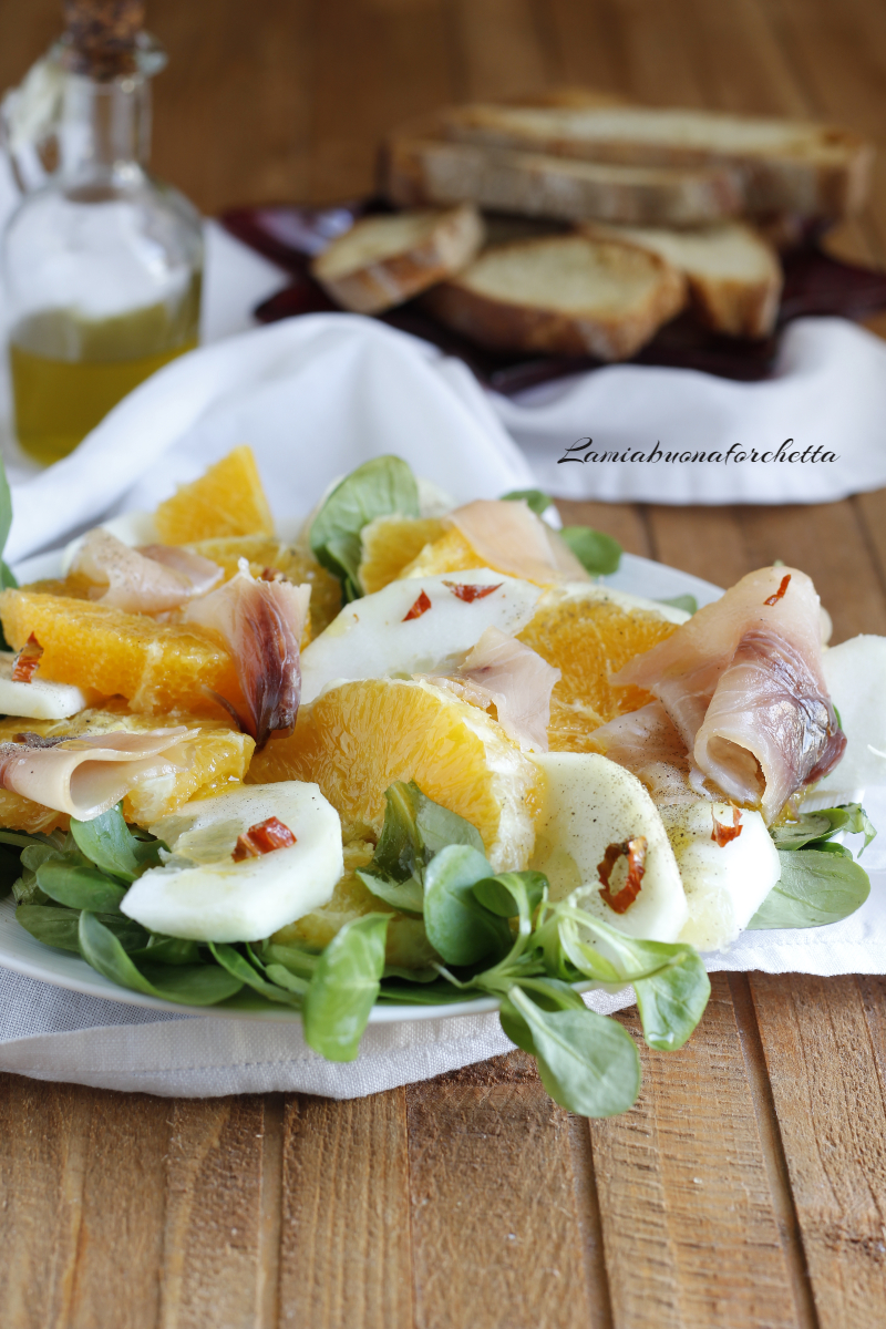 insalata di arance cedro pesce spada