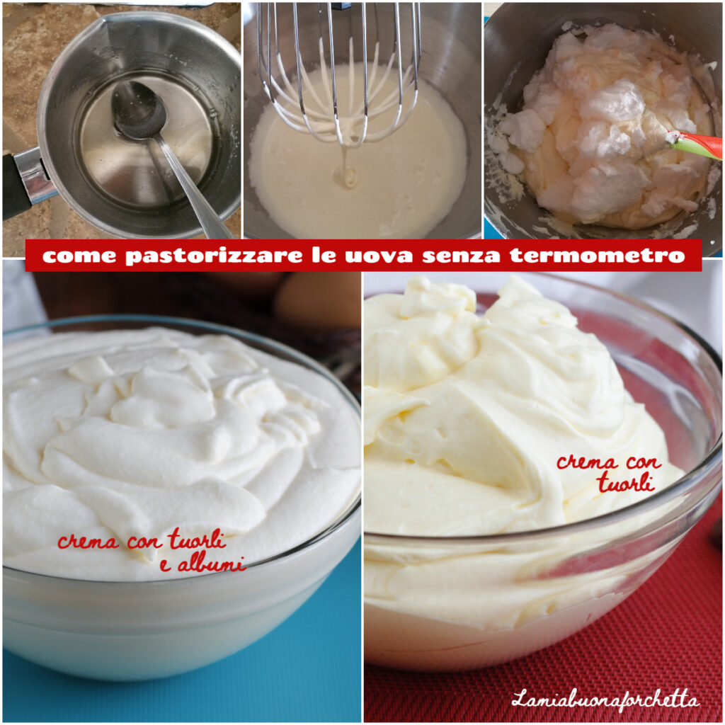 pastorizzare le uova