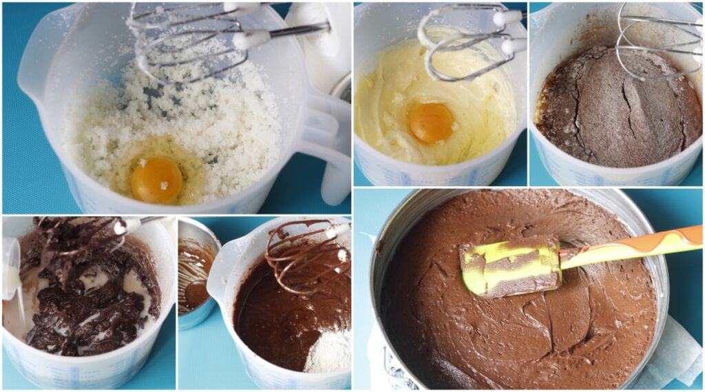 torta con farina di riso al cioccolato