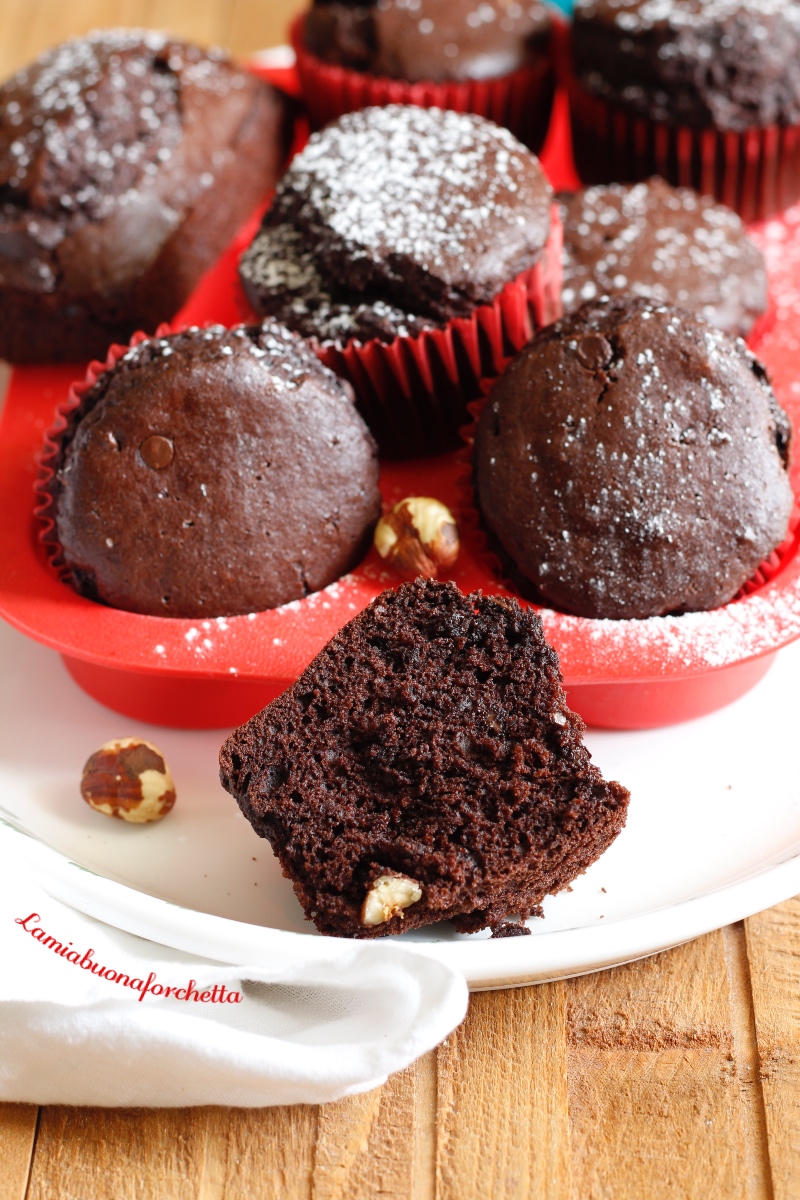 muffin al cioccolato