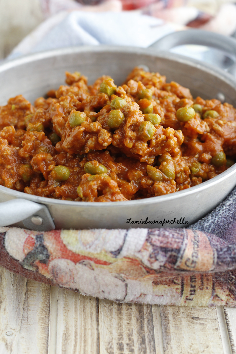 ragù per arancini e rosticc