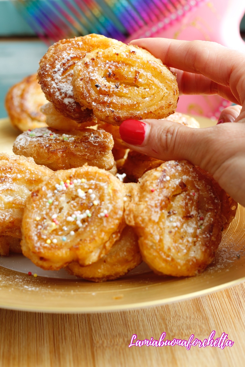 tagliatelle dolci di carnevale