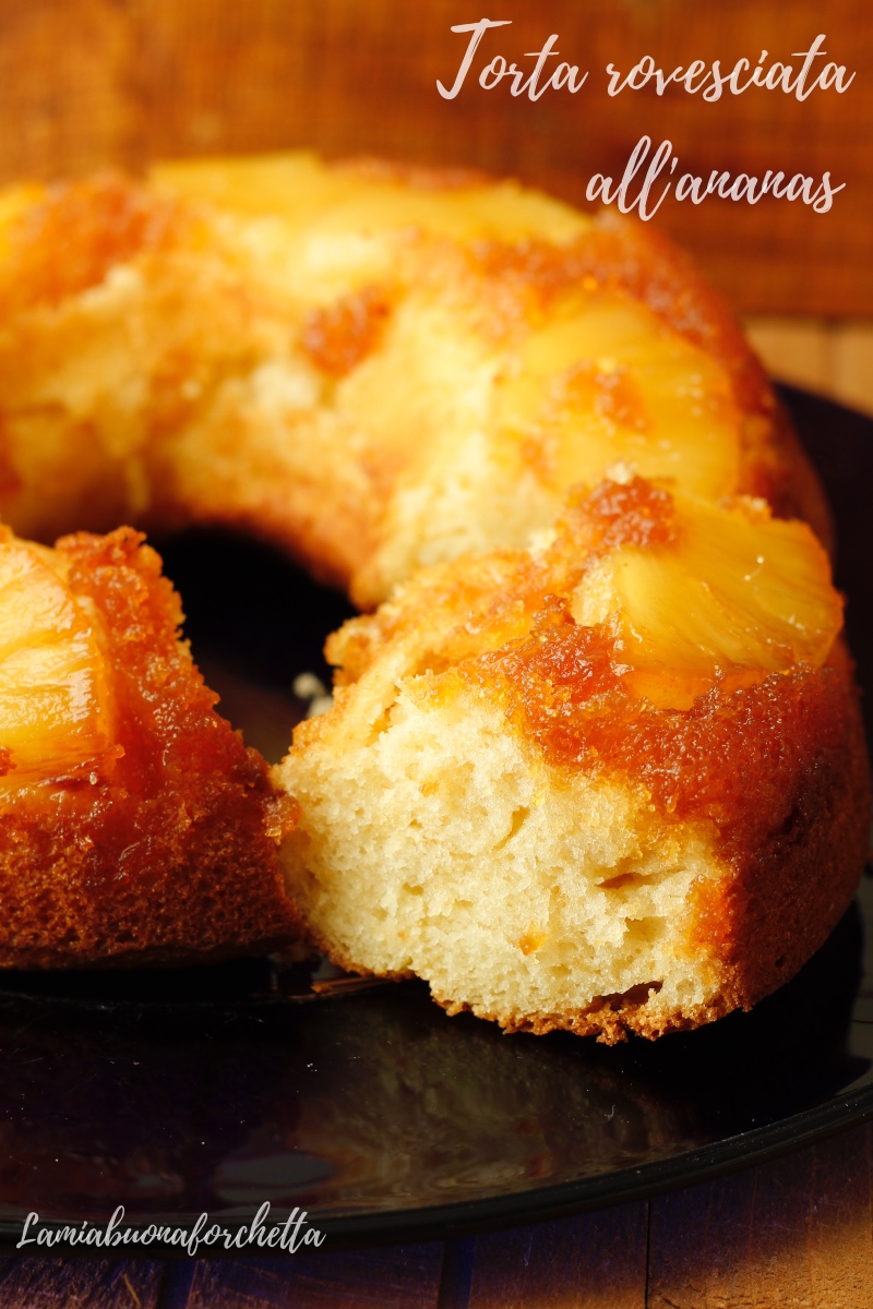 torta rovesciata all'ananas