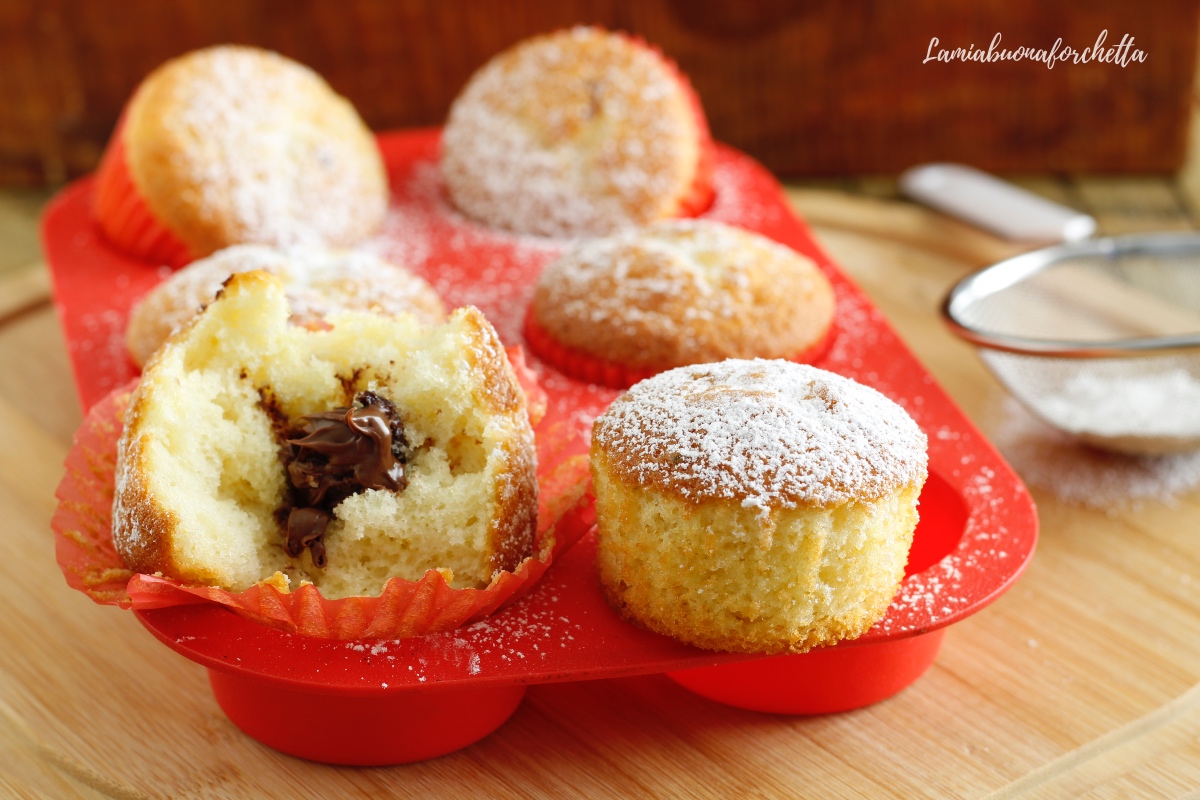muffin alla nutella